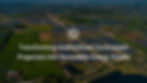 Aerial photo of a solar farm with text overlay "Transforming Underutilized Government Properties into Renewable Energy Assets"